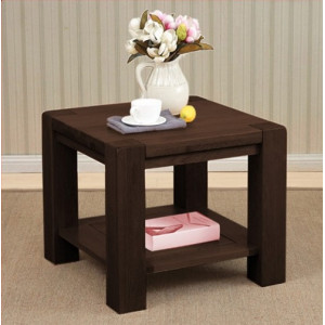 ChunKy Walnut : Bàn End , Đôn Trang Trí - 2 Tầng